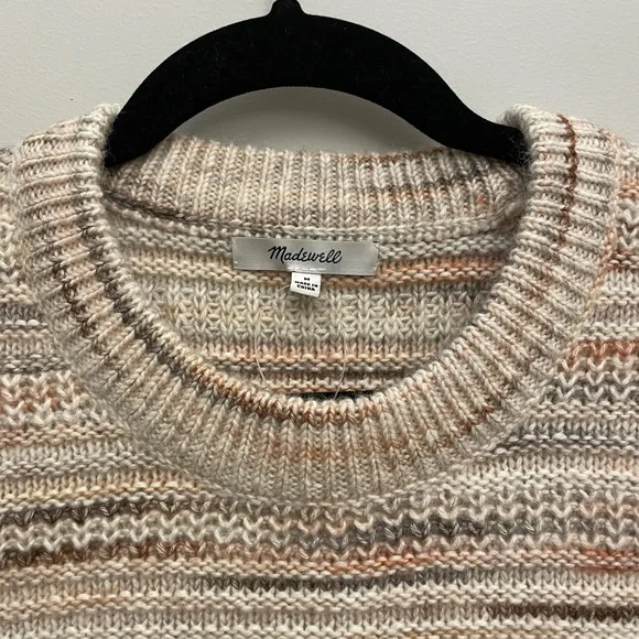 NWT Madewell Space-Dyed Canton Pullover Sweater - Picture 7 of 8